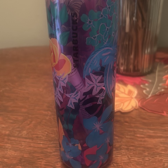 Starbucks Aloha Collection Floral Water Bottle - Picture 5 of 6